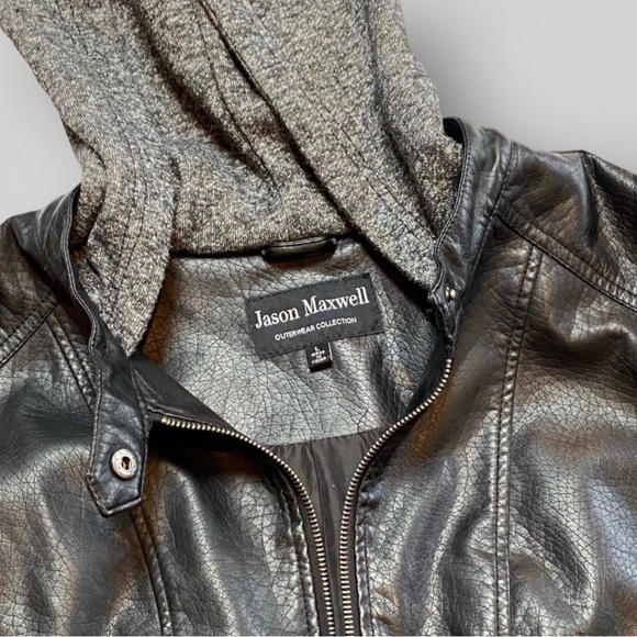 Jason Maxwell faux leather coat - Picture 2 of 13